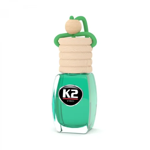 Ароматизатор воздуха жидкий подвесной K2 VENTO GREEN APPLE 8ml (Зеленое яблоко)