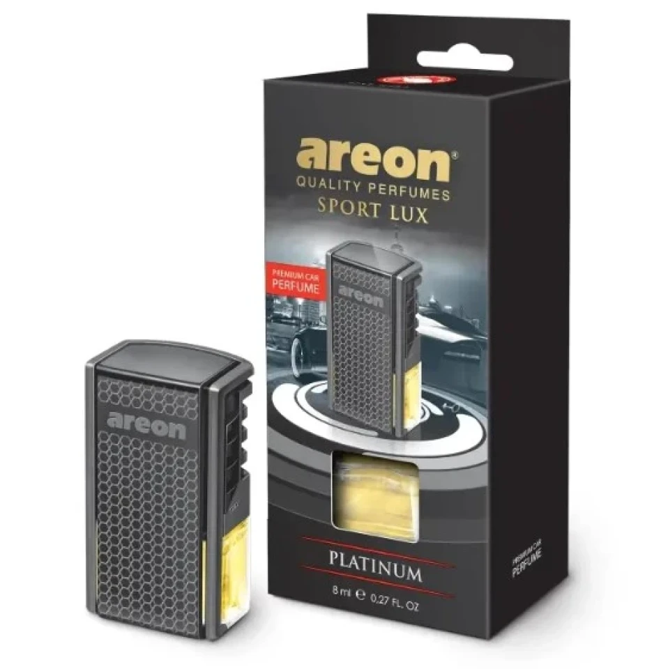 Ароматизатор повітря на дефлектор Areon Sport Lux Car Platinum (Платина)