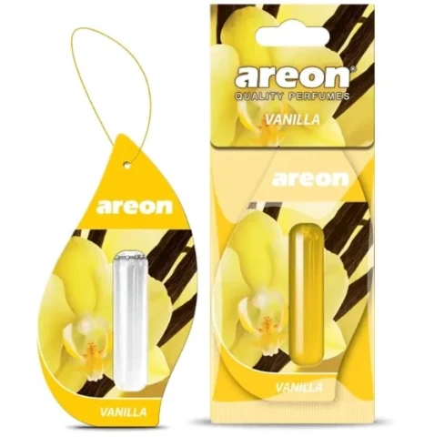 Ароматизатор повітря підвісний гель Areon MON Liquid Vanilla (Ваніль) 5мл