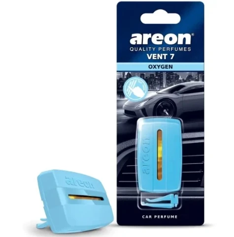 Ароматизатор повітря на дефлектор Areon VENT 7 Oxygen (Кисень)