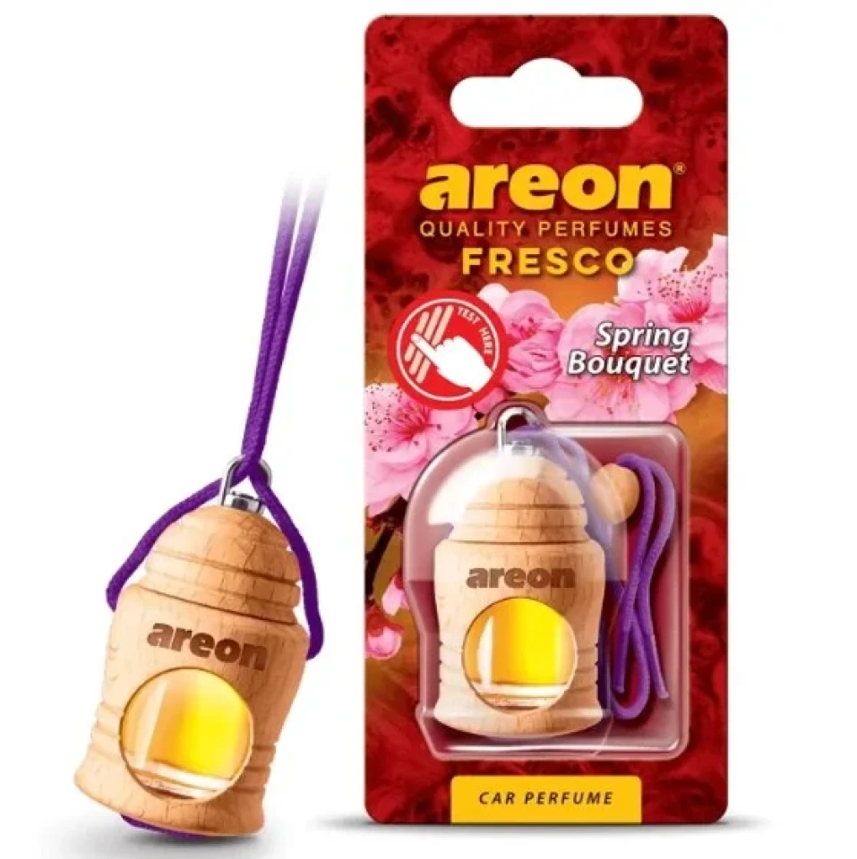 Ароматизатор воздуха жидкий подвесной Areon FRESKO Spring Bouquet (Весенний Букет)