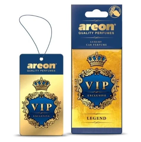 Ароматизатор повітря підвісний ялинка Areon VIP Legend (Легенда)
