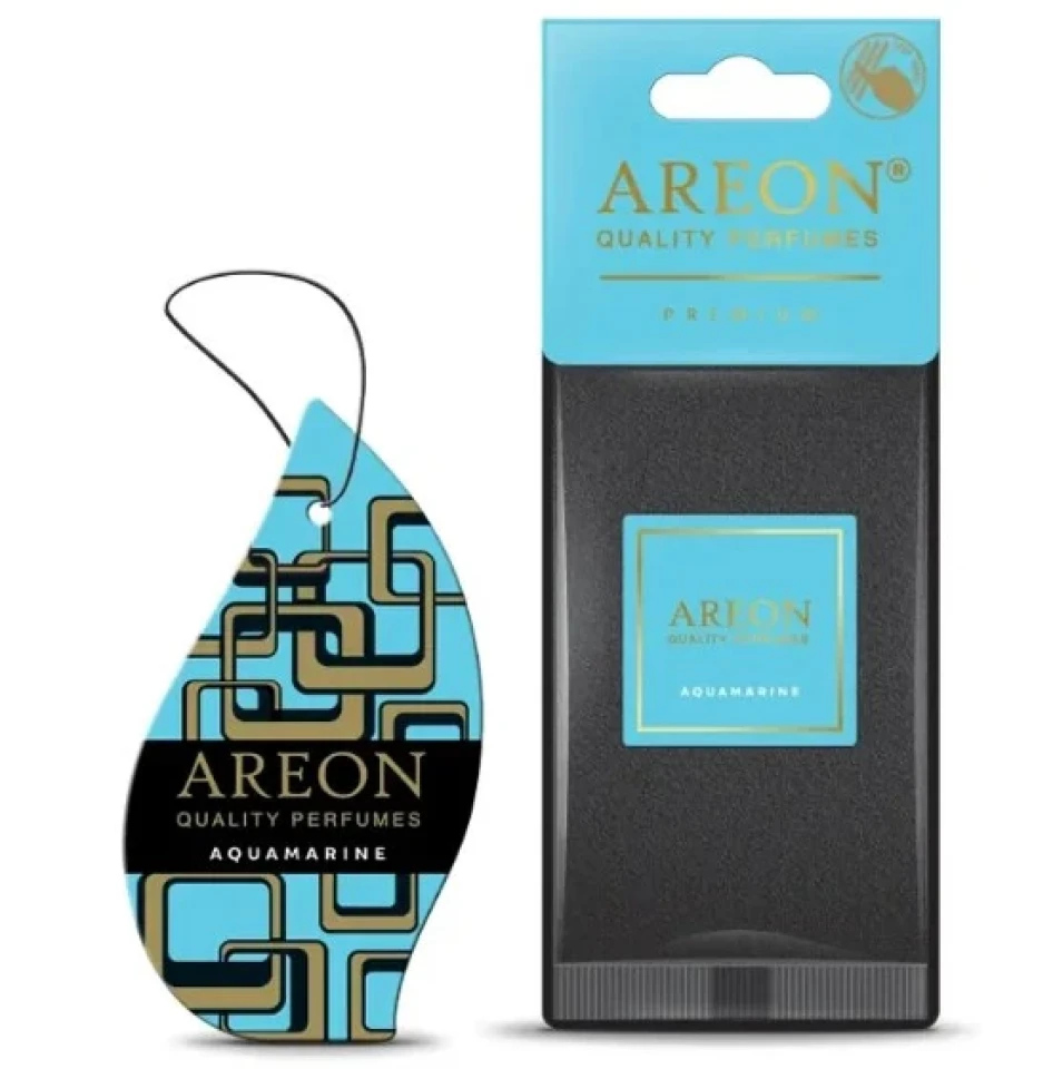 Ароматизатор повітря підвісний ялинка Areon PREMIUM Aquamarine (Аквамарин)