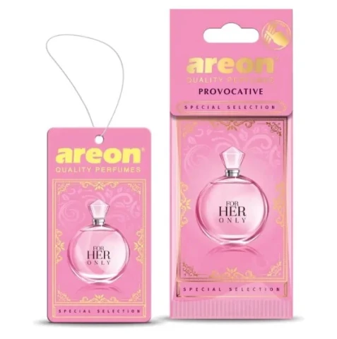 Ароматизатор повітря підвісний ялинка Areon SPECIAL SELECTION Provocative (Провокаційний)