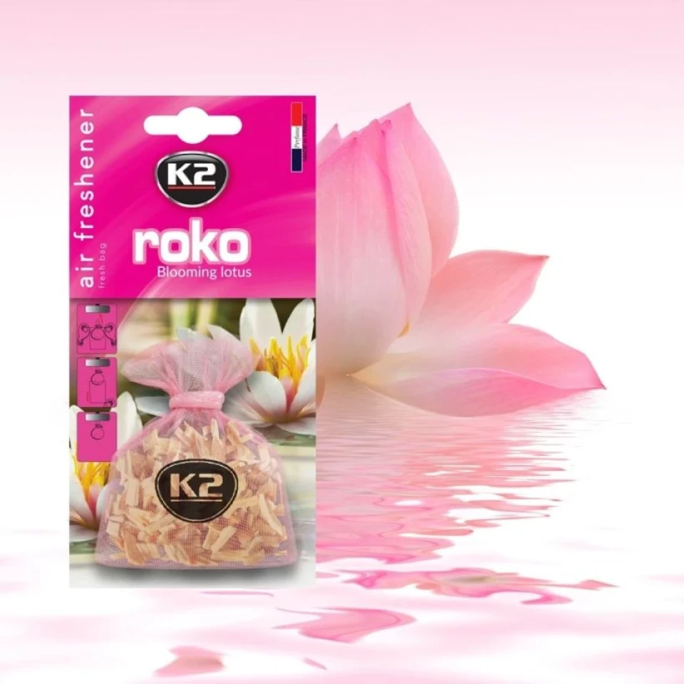Ароматизатор воздуха гранулированный в мешочке K2 Roko Blooming Lotus 20г (Цветущий лотос)