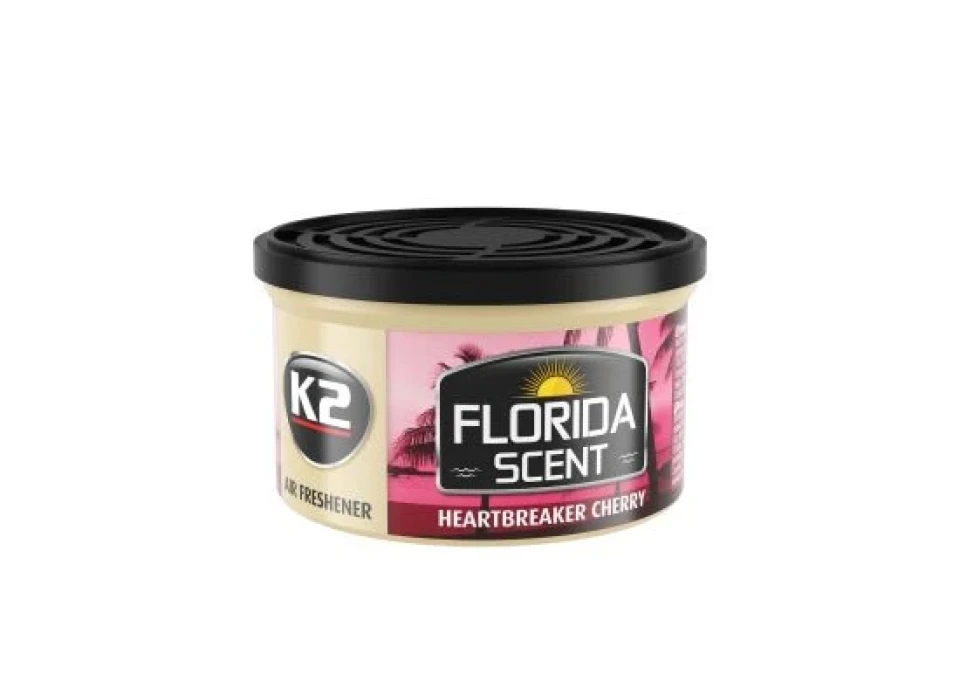 Ароматизатор воздуха баночный K2 Florida Scent Heartbreaker Cherry 42г (Вишня)