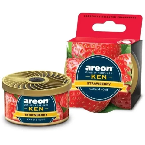 Ароматизатор воздуха ароматическая банка Areon KEN Strawberry (Клубника)