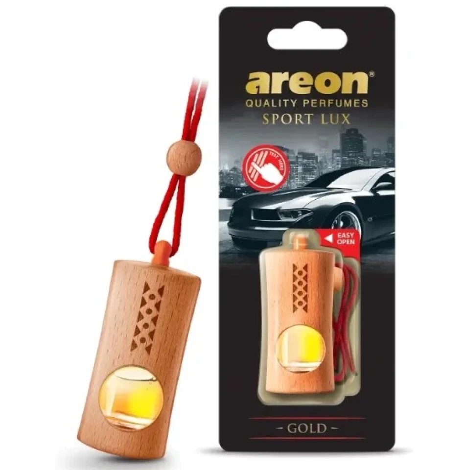 Ароматизатор повітря рідкий підвісний Areon FRESKO Sport Lux Gold (Золотий)