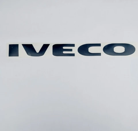 Наклейка вінілова IVECO (3x30 см.) чорна