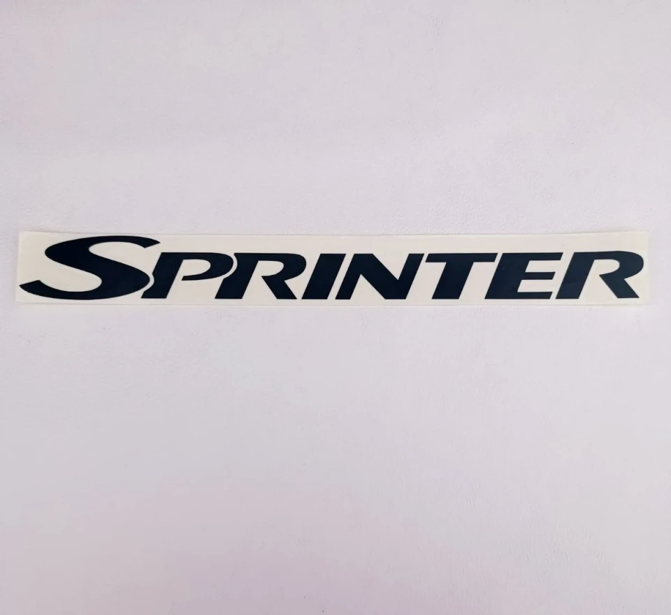 Наклейка вінілова Sprinter (3x30 см) чорна