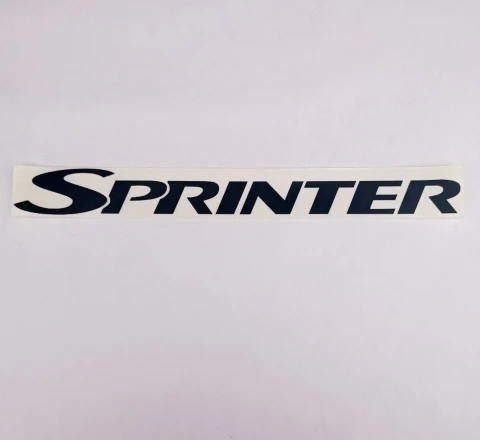 Наклейка вінілова Sprinter (3x30 см) чорна