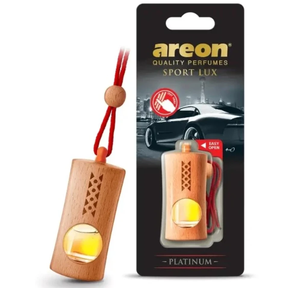 Ароматизатор воздуха жидкий подвесной Areon FRESKO Sport Lux Platinum (Платиновый)
