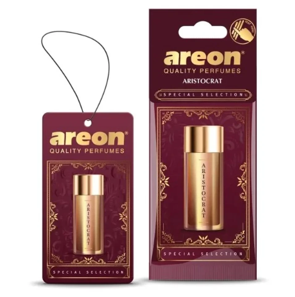 Ароматизатор воздуха подвесной елочка Areon SPECIAL SELECTION Aristocrat (Аристократ)