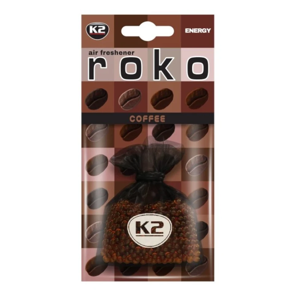 Ароматизатор воздуха гранулированный в мешочке K2 Roko Coffee 20г (Кофе)