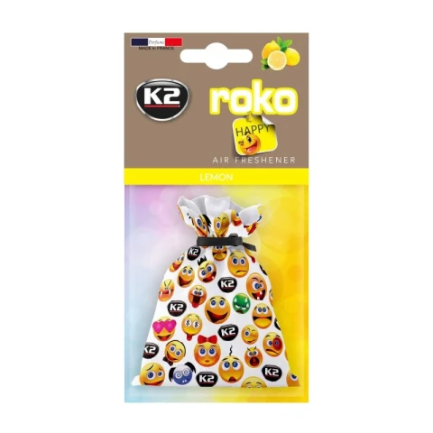 Ароматизатор повітря гранульований у мішечку K2 Roko Lemon 25г (Лимон)