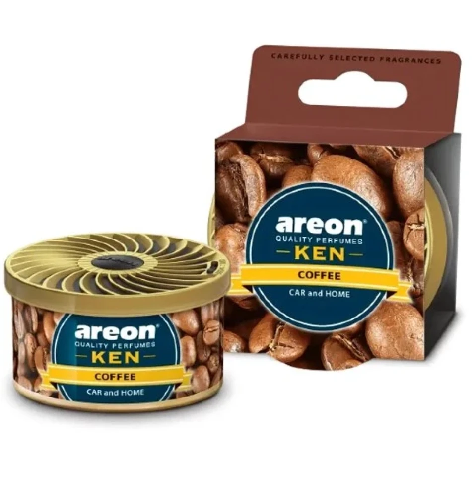 Ароматизатор воздуха ароматическая банка Areon KEN Coffee (Кофе)