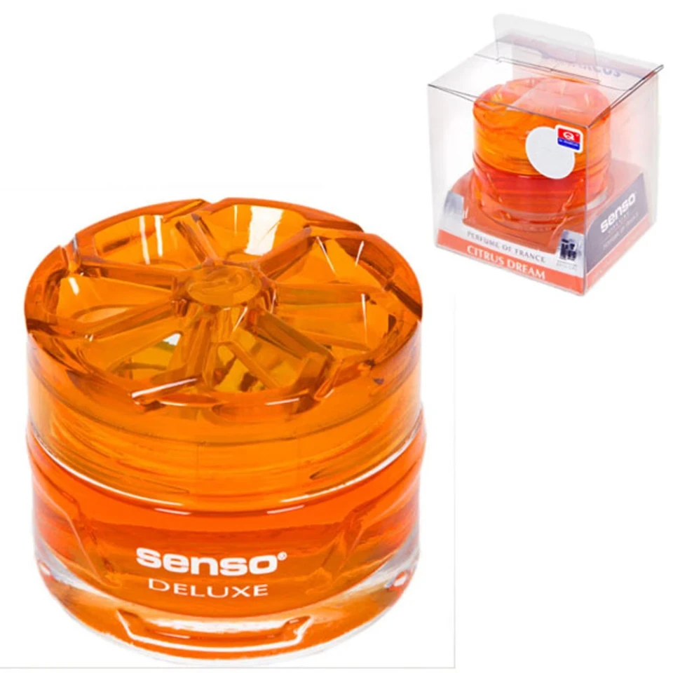 Ароматизатор воздуха гелевый Dr. Marcus Senso Deluxe Citrus Dream 50мл (Цитрусовая мечта)