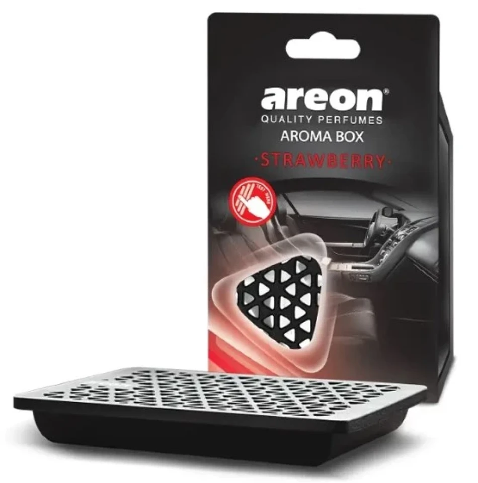 Ароматизатор воздуха гелевый Areon Aroma Box Strawberry (Клубника)