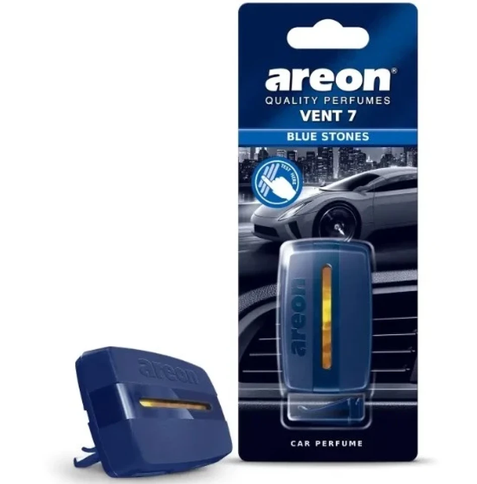 Ароматизатор воздуха на дефлектор Areon VENT 7 Blue Stones (Синие Камни)