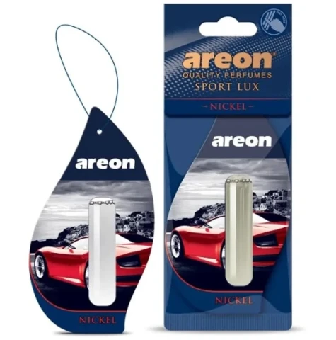 Ароматизатор повітря підвісний гель Areon SPORT LUX Liquid Nickel (Нікель) 5мл