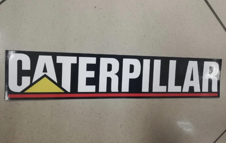Наклейка вінілова CATERPILLAR (35х7 см)
