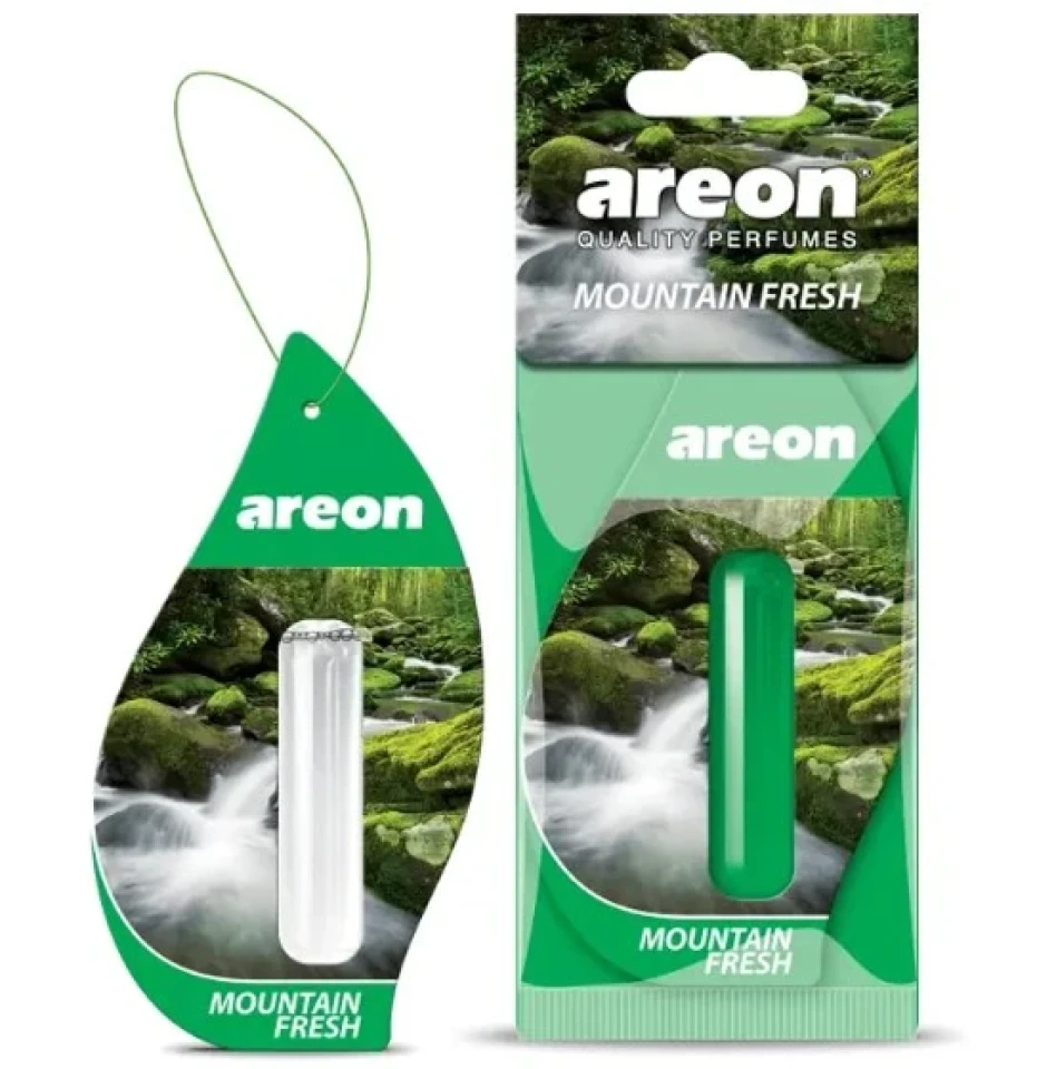 Ароматизатор воздуха подвесной гель Areon MON Liquid Mountain Fresh (Горная Свежесть) 5мл